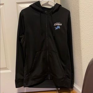 Detroit Lions jacket with a hood